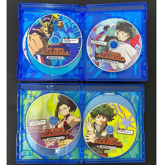 My Hero Academia Blu-Ray & DVD Bundle: Seasons 1-3, Two Heroes, & Heroes Rising - Picture 6 of 14